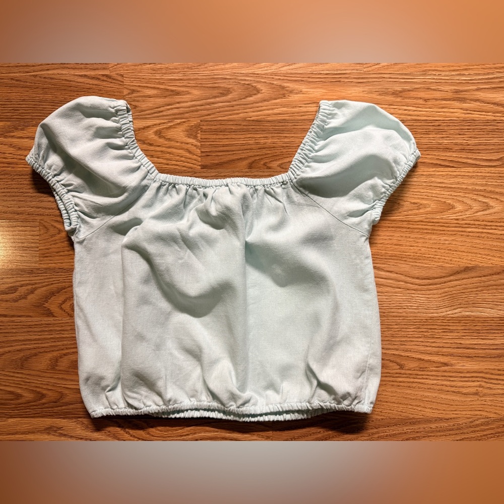 Sz XL(12) GAP Kids Puff Sleeve Top *Like NEW*